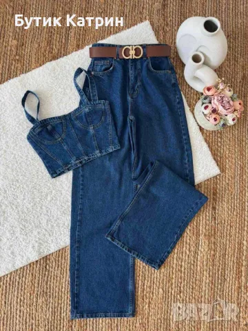 Бюстие деним, снимка 1