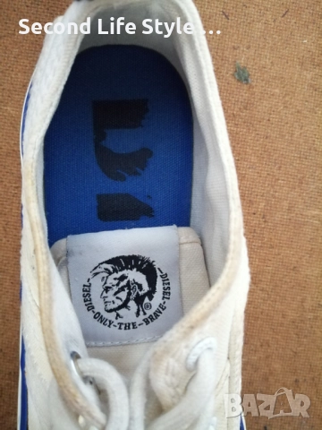 Номер 36 дамски кецове DIESEL Diesel ASTICO S-ASTICO LC LOGO, снимка 8 - Кецове - 52877705