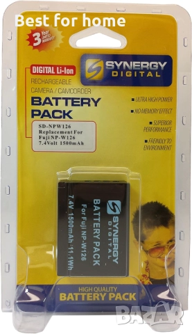 Литиево-йонна батерия NP-W126, снимка 2 - Друга електроника - 52414940