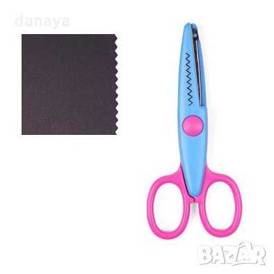 1094 Къдрава ножица за декоративно рязане 6 модела, снимка 7 - Ученически пособия, канцеларски материали - 26262803