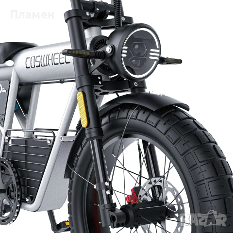 НОВО!! Електрически велосипед Coswheel CT20s 60V/27.5Ah 45+км.ч. , снимка 5 - Велосипеди - 53487054