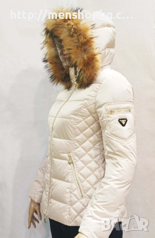 Дамско яке с естествен пух код 16 - 1