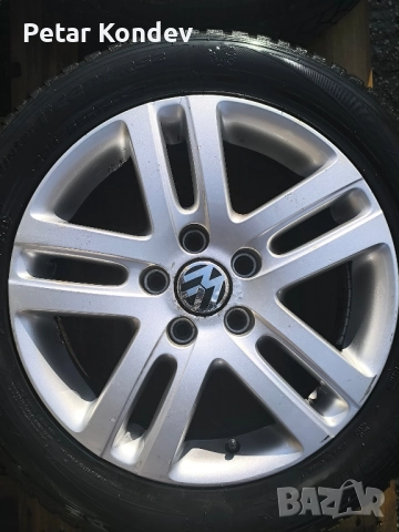 16 ц 5х112 голф 5 , снимка 3 - Гуми и джанти - 52038469
