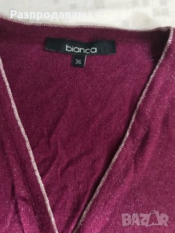 Жилетка с ламе Bianka , снимка 1