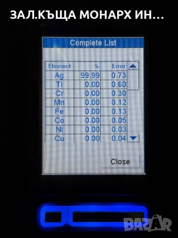Безконтактна проба на злато и сребро, снимка 15 - Други услуги - 51542742