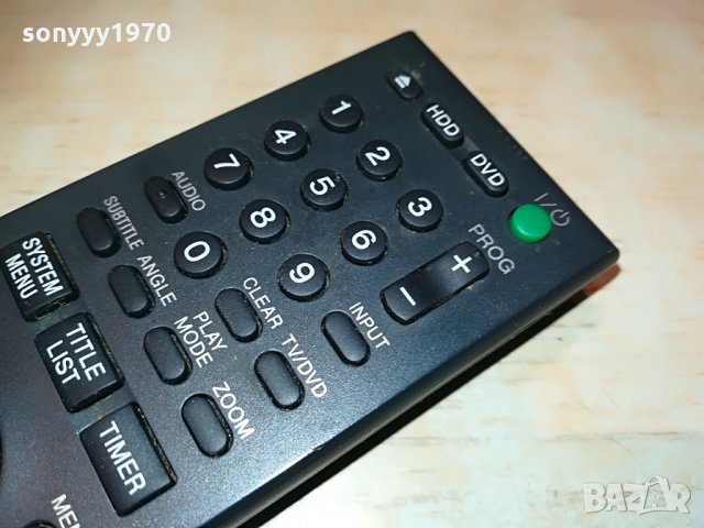 SOLD OUT-sony rmt-d249p-rdr remote control-hdd/dvd-внос швеция, снимка 17 - Дистанционни - 29057966