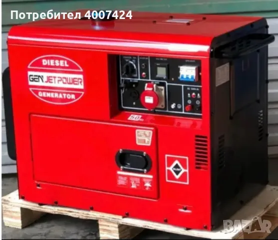 Дизелов тих генератор JDE9500SE, снимка 7 - Други машини и части - 48219080