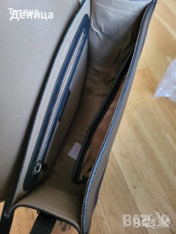 Кожена чанта Sid &Vain, снимка 6 - Чанти - 52137087