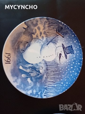 оригинални декоративни шведски чинии, снимка 7 - Чинии - 43295530