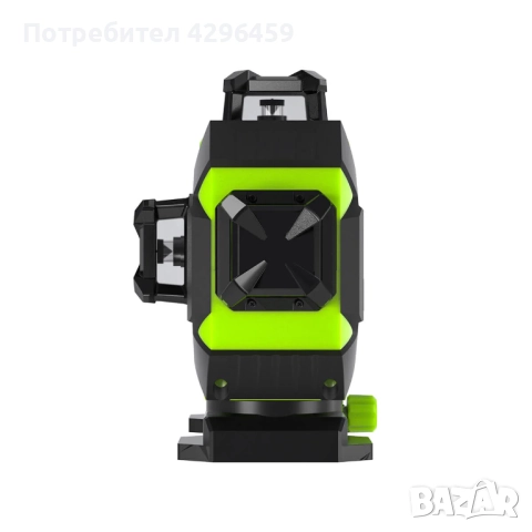 Лазерен нивелир Huepar 703CG, 30/60 м, 12 зелени линии, снимка 6 - Измервателни инструменти - 52203358