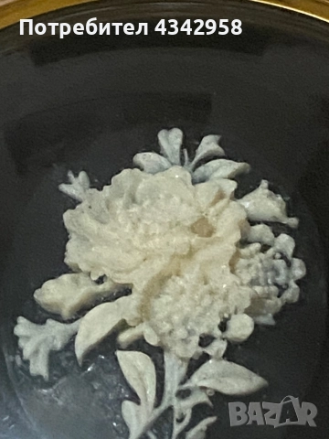 Винтидж камея “ Roses in Cameo”.1970-те., снимка 4 - Антикварни и старинни предмети - 52927421