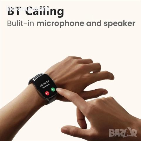 Haylou RS5 LS19 Смарт часовник-2.01" AMOLED , Bluetooth повиквания, 150+ спорта, мониторинг на съня , снимка 5 - Резервни части за телефони - 52536752