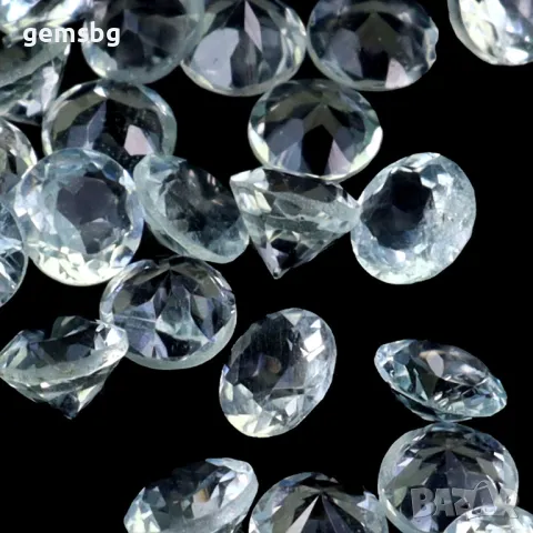 Аквамарин 3мм, снимка 3 - Други - 47408261