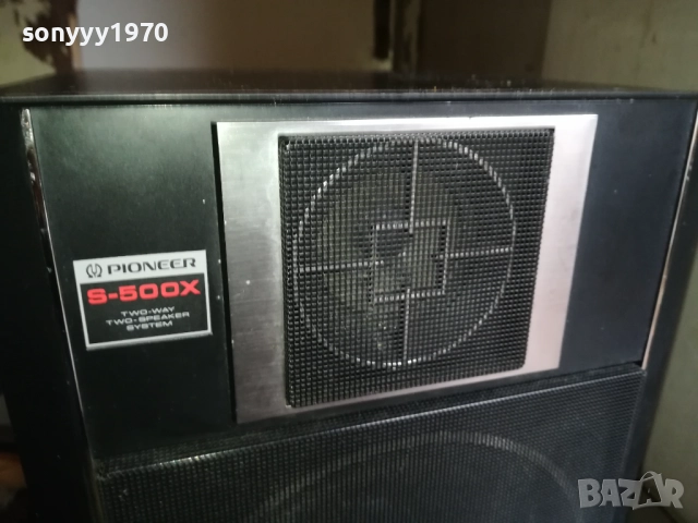 PIONEER S-500X MADE IN JAPAN-1БР-ВЧЕРА ВНОС ОТ SWISS 0711251456, снимка 7 - Тонколони - 52332752