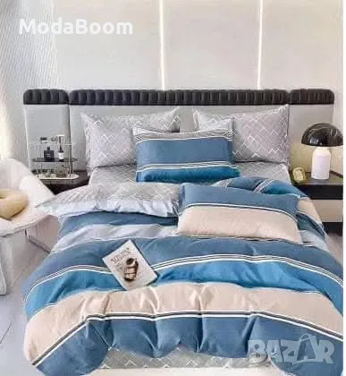 Памучни спални комплекти Различни дизайни , снимка 5 - Спално бельо - 48935511