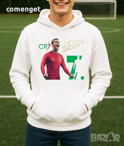 ФЕН суичъри с подписа на CRISTIANO RONALDO / КРИСТИАНО РОНАЛДО, тип hoodie - 4 ЦВЯТА!, снимка 2 - Суичъри - 39337982