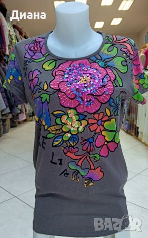 Дамски блузи - памук,вискоза, снимка 17 - Блузи с дълъг ръкав и пуловери - 42667569