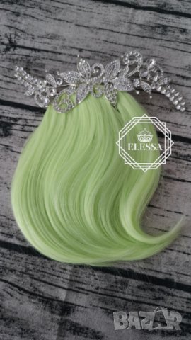 Бретон за Коса Модерен Светло Зелен Диско Цвят Код С1016, снимка 3 - Аксесоари за коса - 27222783