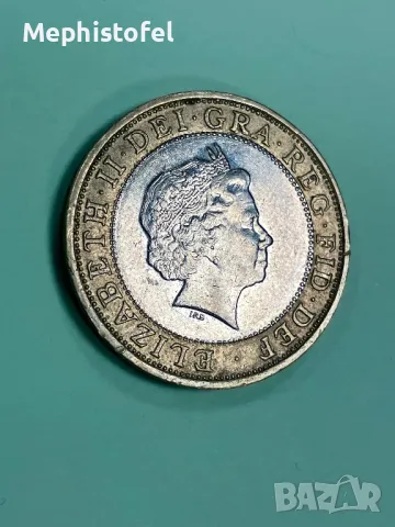 2 паунда 2006 г, Великобритания - възпоменателна монета, снимка 2 - Нумизматика и бонистика - 48234567