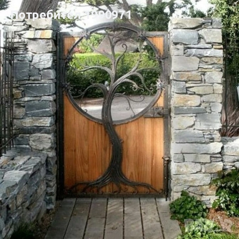 Порти, портали, врати, огради, парапети, ковано желязо, дърво., снимка 2 - Други - 52489359