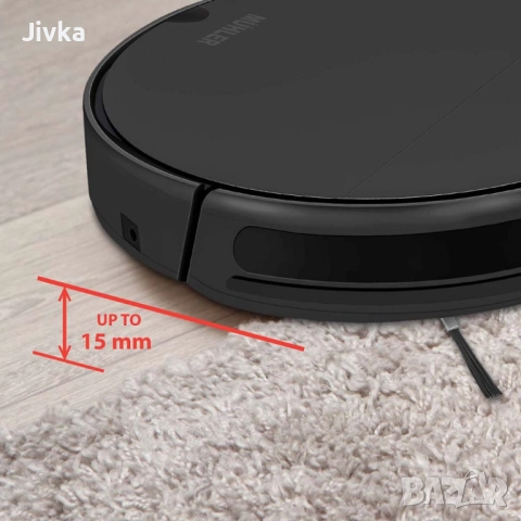 Прахосмукачка робот 3в1 за сухо почистване, прахосмукачка и моп MUHLER Bobby 2, снимка 3 - Прахосмукачки - 52423894