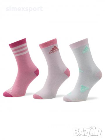 ЧОРАПИ ADIDAS LK SOCKS 3PP H49617, снимка 1 - Дамски чорапи - 40209211