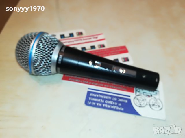 SHURE SM58 МИКРОФОН С БУТОН 0105231338, снимка 7 - Микрофони - 40545437