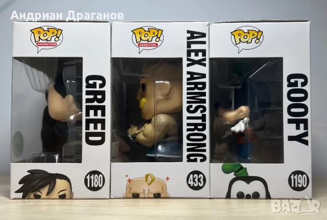 Funko POP! Fullmetal Alchemist Mickey and friends, снимка 4 - Колекции - 48937181