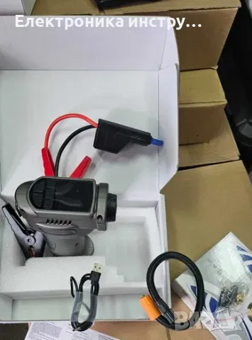 4в1 авариен стартер с компресорпомпа за автомобил LED дисплей, снимка 4 - Аксесоари и консумативи - 49176058