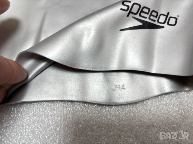 Комплект за 9€! Детски шапка и очила за плуване Speedo Junior, снимка 3 - Водни спортове - 53533526