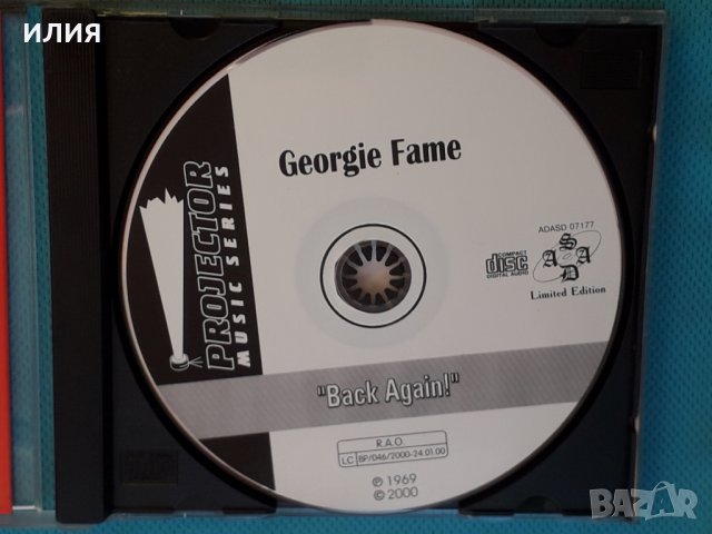 Georgie Fame & The Blue Flames – 1987 - Back Again(Jazz,Blues), снимка 3 - CD дискове - 43952721