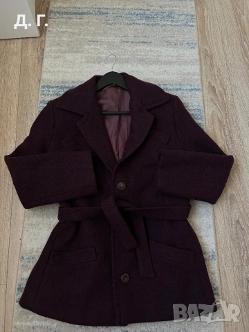 Лиляво палто, снимка 2 - Палта, манта - 50646177