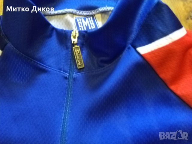 СМС Сантини колездачна тениска размер ХЛ, снимка 3 - Велосипеди - 32509034