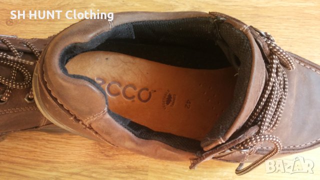 ECCO RUGGED TRACK GORE-TEX Leather Shoes размер EUR 42 естествена кожа водонепромокаеми - 512, снимка 16 - Ежедневни обувки - 43718784