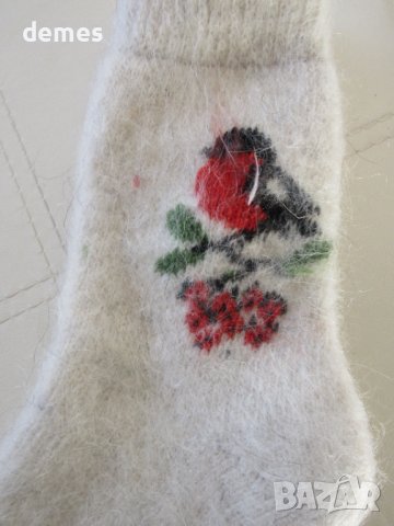 Плетени чорапи от прежда от Воронежка коза, Русия, 40-42, снимка 6 - Дамски чорапи - 43468146