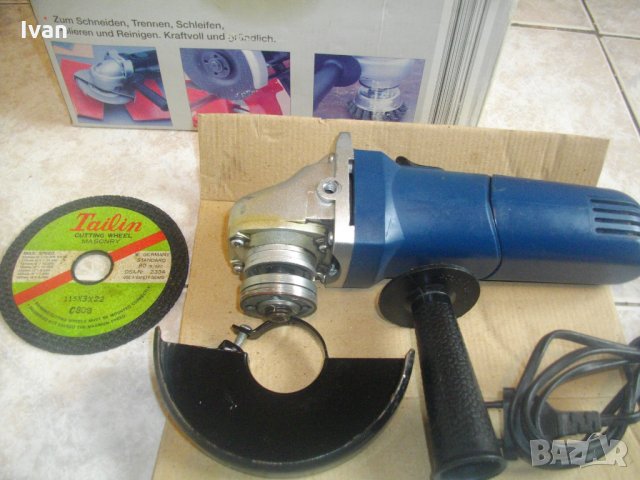 ф115мм-Немски Ъглошлайф-Малък-Отличен, снимка 2 - Други инструменти - 33240020