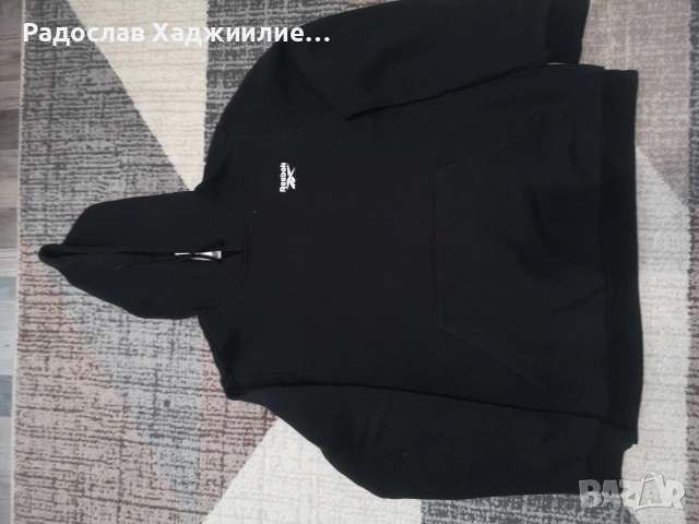 Горнище с качулка, суичър, hoodie Reebok, снимка 3 - Суичъри - 53486623