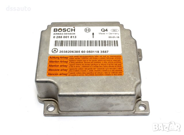  Mercedes W203 W209 SRS Модул еърбег A2038206385 0285011813, снимка 1