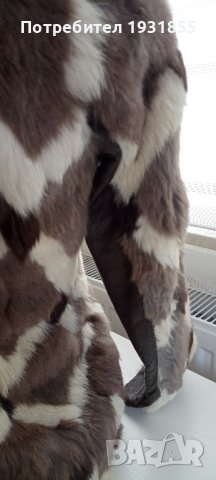 Яке от заешка кожа, снимка 7 - Якета - 43308999
