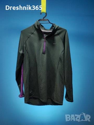 Nike Racer Dri-Fit Блуза/Дамска L, снимка 1 - Блузи с дълъг ръкав и пуловери - 37875426