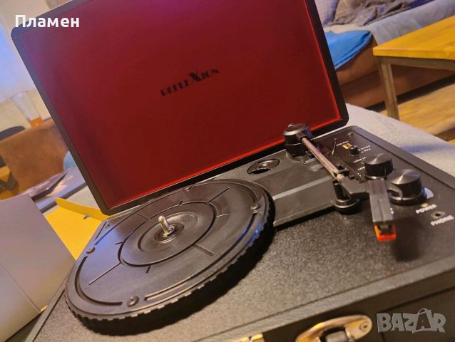 Ретро Грамофон с плочи Reflexion hif 1970 bt USB, 3,5 mm AUX-IN, BLUETOOTH, 2х24 W Размери (Ш / В / , снимка 5 - Грамофони - 38563504