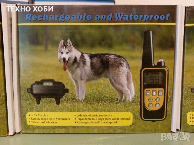 Електронен нашийник за куче ,Електрическа каишка за дресура на куче .Телетакт 1км обхват, снимка 12 - За кучета - 37003477