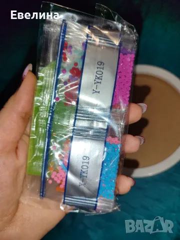 Детски диамантен гоблен Еднорог с пластмасова рамка, нов, снимка 8 - Гоблени - 48249821