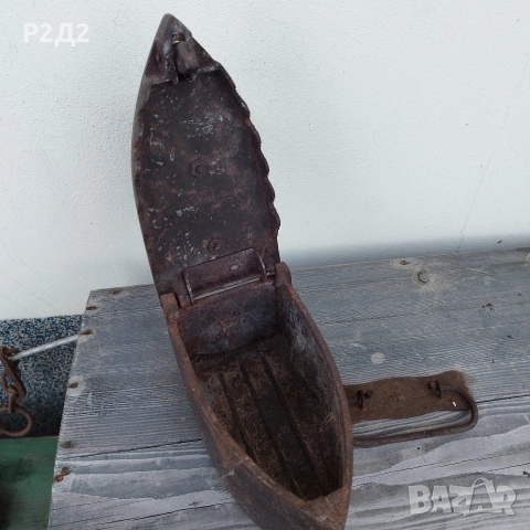 стара ютия на жар 35, снимка 3 - Антикварни и старинни предмети - 52738339