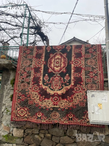 Вълнен килим 100%, снимка 2 - Килими - 53442800