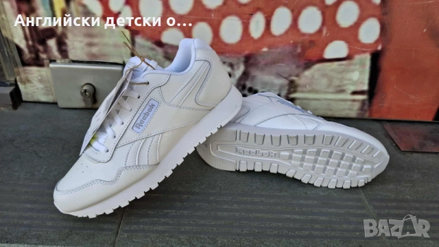 Авглийски детски маратонки естествена кожа-Reebok, снимка 5 - Детски маратонки - 52813912
