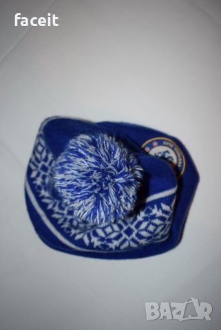 Chelsea FC - Official product - Страхотна зимна шапка - 100% ориг. / Челси / Футболна, снимка 5 - Шапки - 38887787