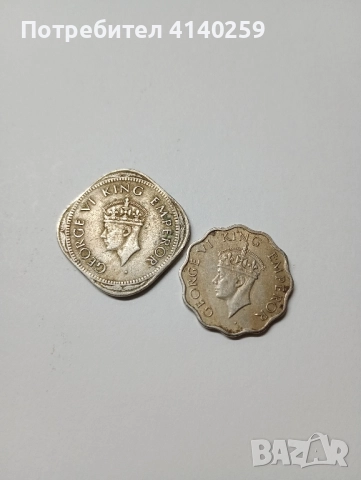 БРИТАНСКА ИНДИЯ 2 АННИ 1 946 г , снимка 4 - Нумизматика и бонистика - 52397113