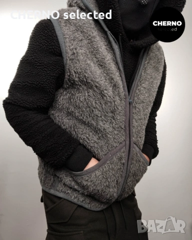Вълнен елек с качулка ALWERO Everest Wool Hooded Vest – размер L•XL – Нов без етикети, снимка 3 - Други - 53144036