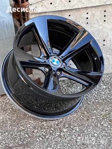 Джанти за БМВ BMW Style 128 Black 19 “ цола 5х120 чисто нови Спорт Пакет E38 E39 E60 E61, снимка 2 - Гуми и джанти - 52436349